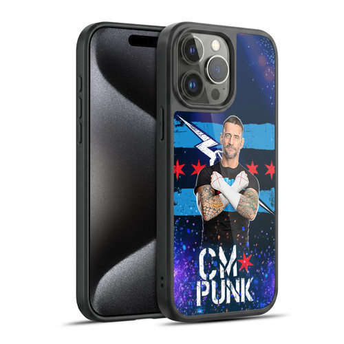 WWE CM Punk Portrait Gel Armour Case For Apple iPhone 15 Pro Max