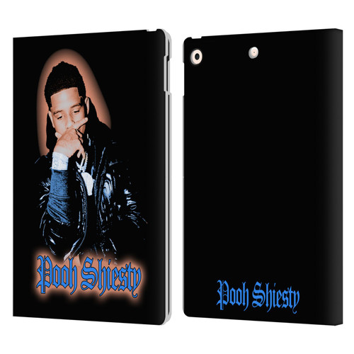Pooh Shiesty Graphics Light Leather Book Wallet Case Cover For Apple iPad 10.2 2019/2020/2021