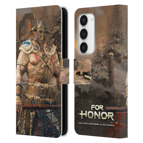 For Honor Characters Raider Leather Book Wallet Case Cover For Samsung Galaxy S23 5G