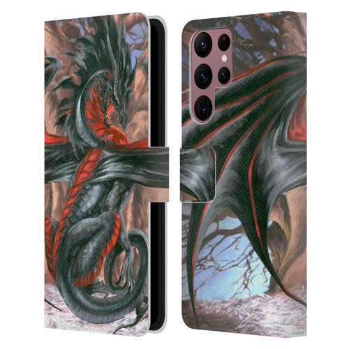 Ruth Thompson Dragons Malice Leather Book Wallet Case Cover For Samsung Galaxy S22 Ultra 5G