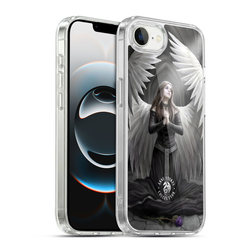 Anne Stokes Angels Prayer For The Fallen Soft Gel Case for Apple iPhone 16e / Apple iPhone 17e & MagSafe