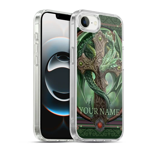 Custom Customised Personalised Anne Stokes Art Woodland Guardian Soft Gel Case for Apple iPhone 16e / Apple iPhone 17e & MagSafe
