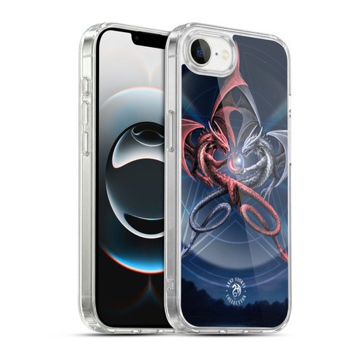 Anne Stokes Dragons 3 Pentagram Soft Gel Case for Apple iPhone 16e / Apple iPhone 17e & MagSafe