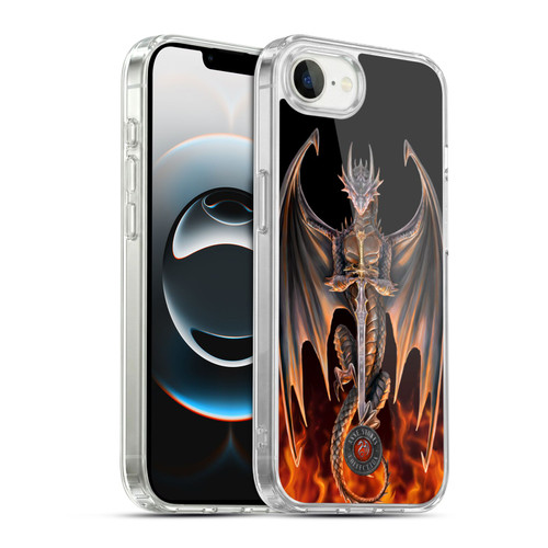 Anne Stokes Dragons 3 Warrior Soft Gel Case for Apple iPhone 16e / Apple iPhone 17e & MagSafe
