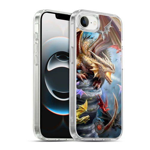 Anne Stokes Dragons 4 Clan Soft Gel Case for Apple iPhone 16e / Apple iPhone 17e & MagSafe