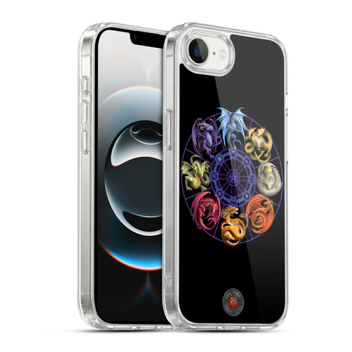 Anne Stokes Dragons Of The Sabbats Dragon Cycle Soft Gel Case for Apple iPhone 16e / Apple iPhone 17e & MagSafe