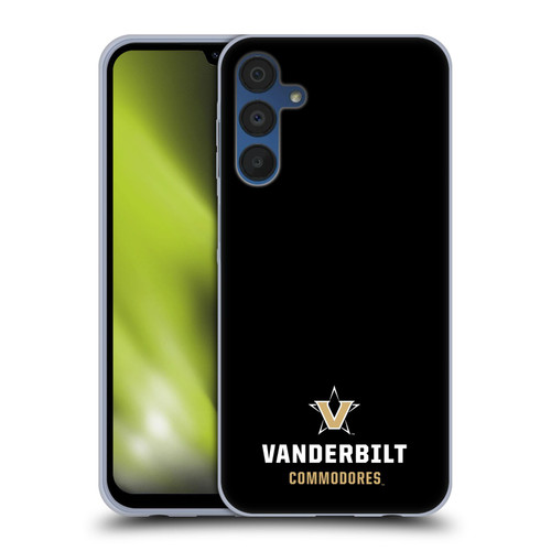 Vanderbilt University Vandy Vanderbilt University Logotype Soft Gel Case for Samsung Galaxy A15 & MagSafe