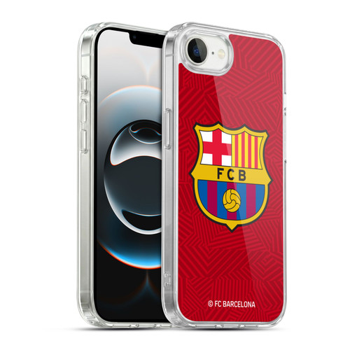 FC Barcelona Crest Red Soft Gel Case for Apple iPhone 16e / Apple iPhone 17e & MagSafe