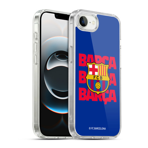 FC Barcelona Graphics Barca Crest Soft Gel Case for Apple iPhone 16e / Apple iPhone 17e & MagSafe