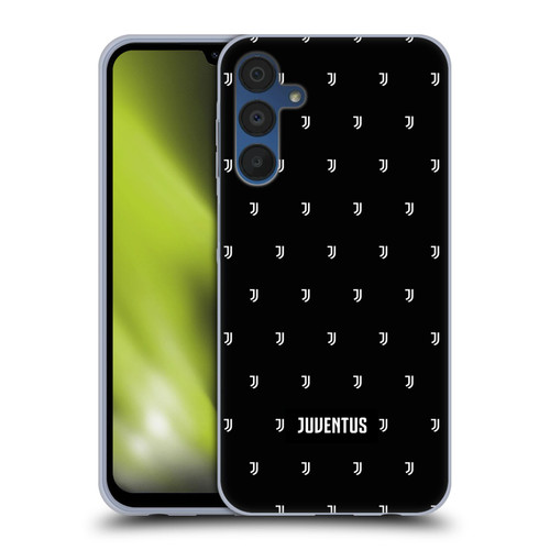 Juventus Football Club Lifestyle 2 Logomark Pattern Soft Gel Case for Samsung Galaxy A15 & MagSafe
