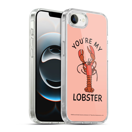 Friends TV Show Iconic Lobster Soft Gel Case for Apple iPhone 16e / Apple iPhone 17e & MagSafe