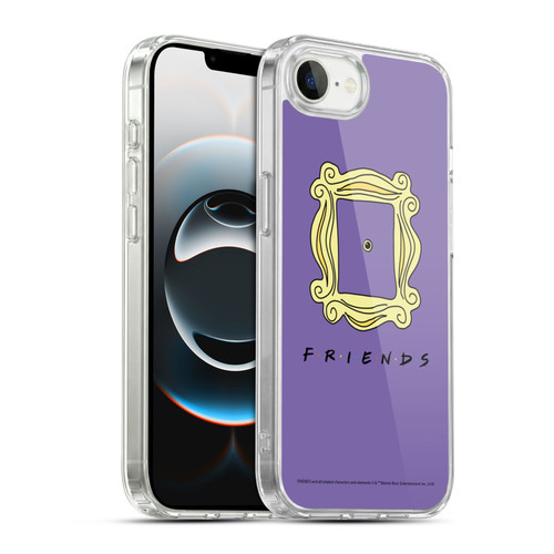 Friends TV Show Iconic Peephole Frame Soft Gel Case for Apple iPhone 16e / Apple iPhone 17e & MagSafe