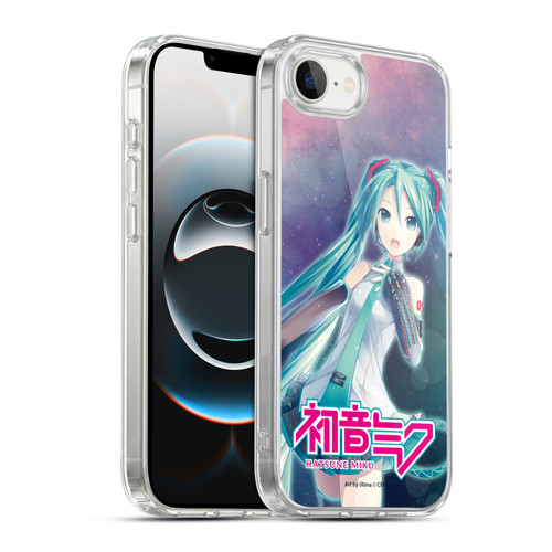 Hatsune Miku Graphics Nebula Soft Gel Case for Apple iPhone 16e / Apple iPhone 17e & MagSafe