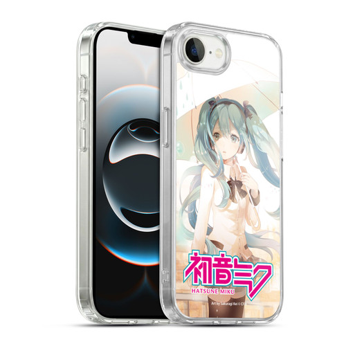 Hatsune Miku Graphics Rain Soft Gel Case for Apple iPhone 16e / Apple iPhone 17e & MagSafe