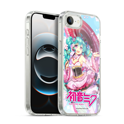 Hatsune Miku Graphics Sakura Soft Gel Case for Apple iPhone 16e / Apple iPhone 17e & MagSafe