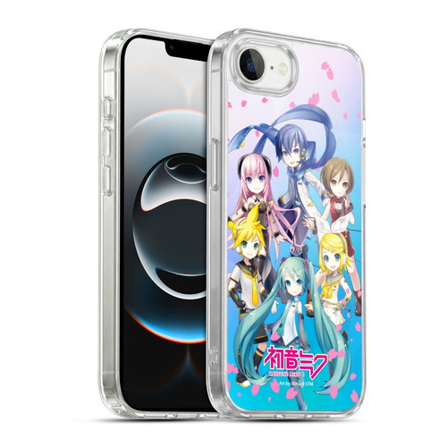 Hatsune Miku Virtual Singers Sakura Soft Gel Case for Apple iPhone 16e / Apple iPhone 17e & MagSafe