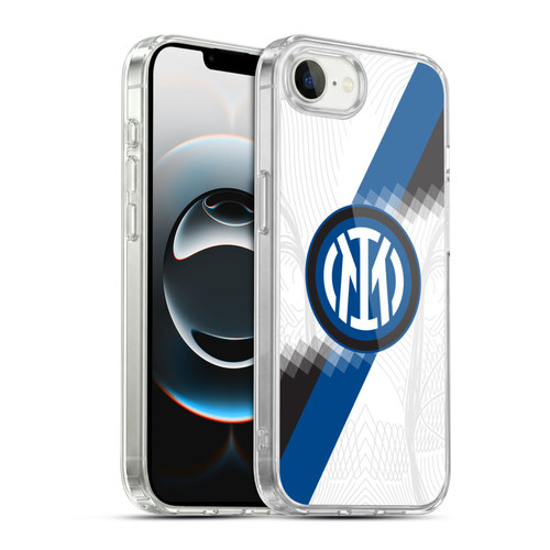 Fc Internazionale Milano 2023/24 Crest Kit Away Soft Gel Case for Apple iPhone 16e / Apple iPhone 17e & MagSafe