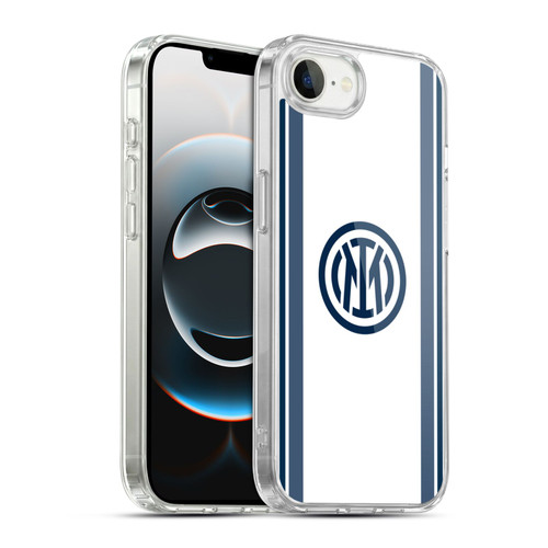 Fc Internazionale Milano 2024/25 Crest Kit Away Soft Gel Case for Apple iPhone 16e / Apple iPhone 17e & MagSafe