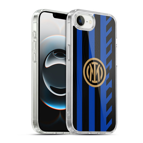 Fc Internazionale Milano 2024/25 Crest Kit Home Soft Gel Case for Apple iPhone 16e / Apple iPhone 17e & MagSafe