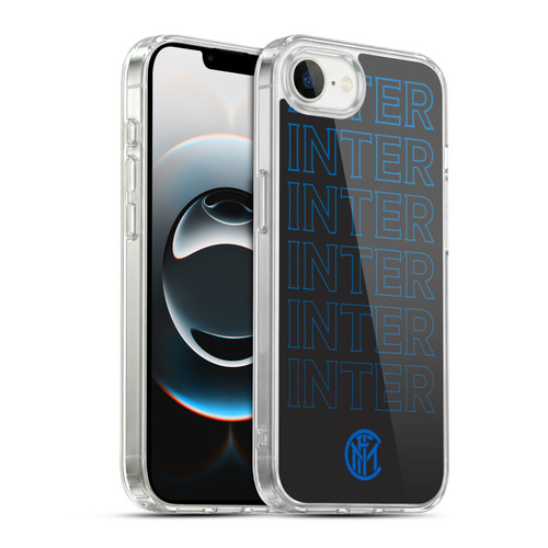 Fc Internazionale Milano Graphics Logo Type Soft Gel Case for Apple iPhone 16e / Apple iPhone 17e & MagSafe