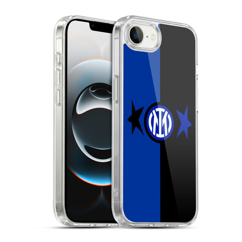 Fc Internazionale Milano IM 2Stars Black & Blue Soft Gel Case for Apple iPhone 16e / Apple iPhone 17e & MagSafe