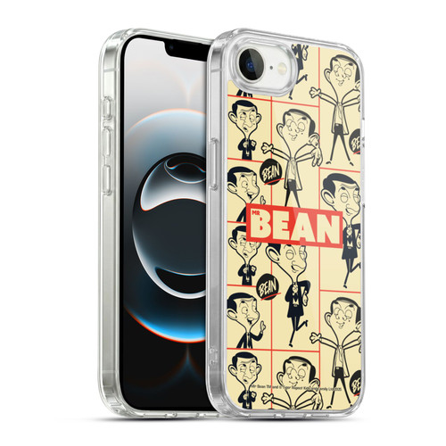Mr. Bean: The Animated Series Graphic Art Collage Soft Gel Case for Apple iPhone 16e / Apple iPhone 17e & MagSafe