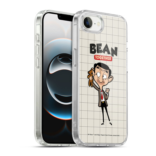 Mr. Bean: The Animated Series Graphic Art With Teddy Soft Gel Case for Apple iPhone 16e / Apple iPhone 17e & MagSafe