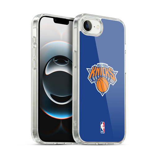NBA New York Knicks Plain Soft Gel Case for Apple iPhone 16e / Apple iPhone 17e & MagSafe