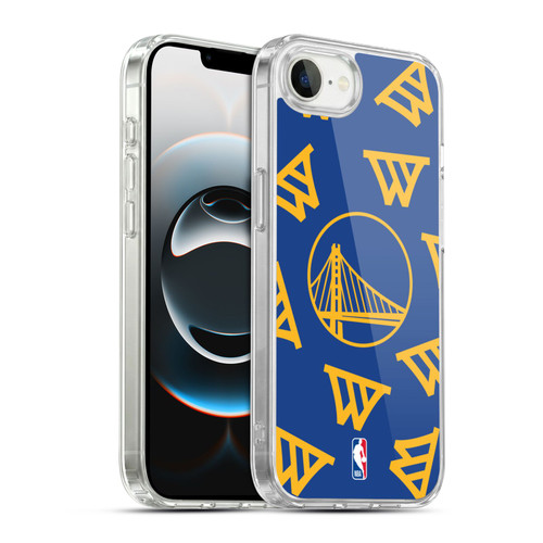 NBA Golden State Warriors Patterns Soft Gel Case for Apple iPhone 16e / Apple iPhone 17e & MagSafe