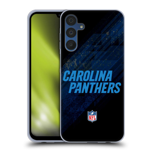 NFL Carolina Panthers Logo Blur Soft Gel Case for Samsung Galaxy A15 & MagSafe