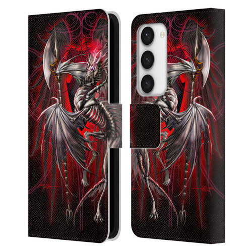 Ruth Thompson Dragons Lichblade Leather Book Wallet Case Cover For Samsung Galaxy S23 5G