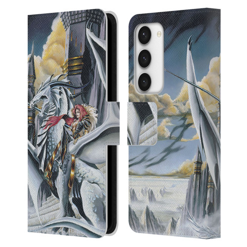 Ruth Thompson Dragons 2 Warring Tribes Leather Book Wallet Case Cover For Samsung Galaxy S23 5G