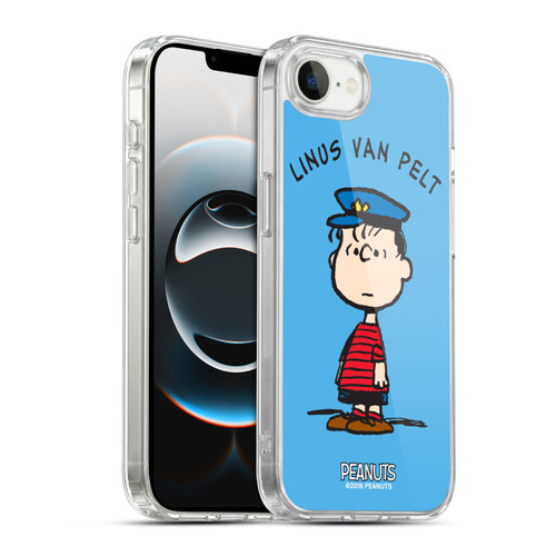 Peanuts Characters Linus van Pelt Soft Gel Case for Apple iPhone 16e / Apple iPhone 17e & MagSafe