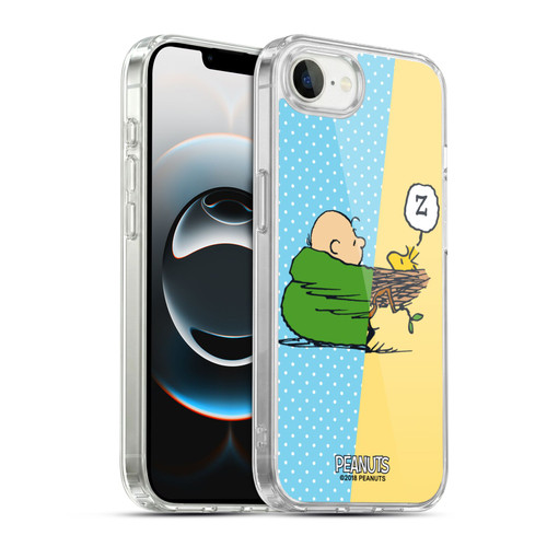Peanuts Halfs And Laughs Charlie & Woodstock Nap Soft Gel Case for Apple iPhone 16e / Apple iPhone 17e & MagSafe