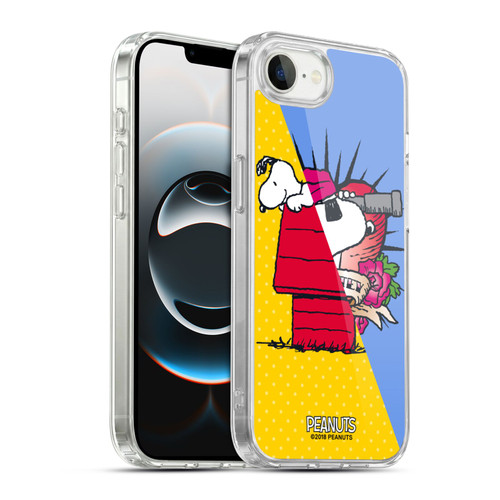 Peanuts Halfs And Laughs Snoopy Pirate Soft Gel Case for Apple iPhone 16e / Apple iPhone 17e & MagSafe
