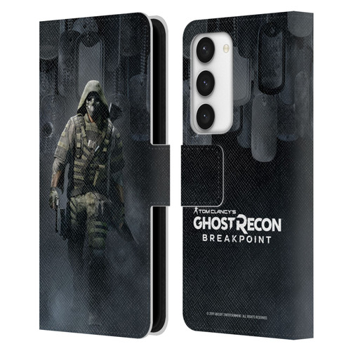Tom Clancy's Ghost Recon Breakpoint Character Art Walker Poster Leather Book Wallet Case Cover For Samsung Galaxy S23 5G