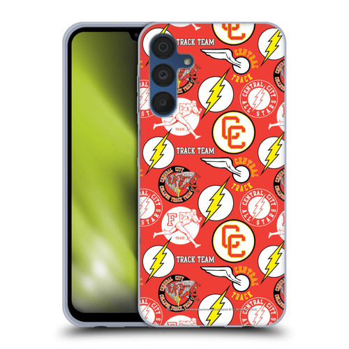 The Flash DC Comics Fast Fashion Pattern Soft Gel Case for Samsung Galaxy A15 & MagSafe