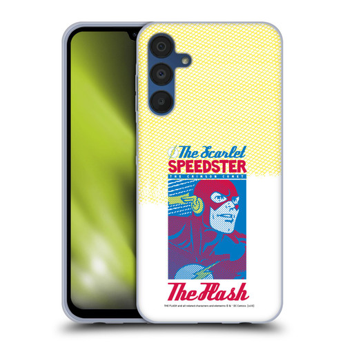 The Flash DC Comics Fast Fashion Scarlet Speedster Soft Gel Case for Samsung Galaxy A15 & MagSafe