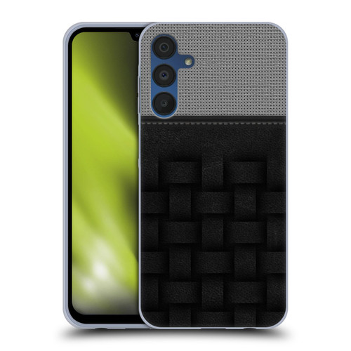 Alyn Spiller Luxury Charcoal Soft Gel Case for Samsung Galaxy A15 & MagSafe
