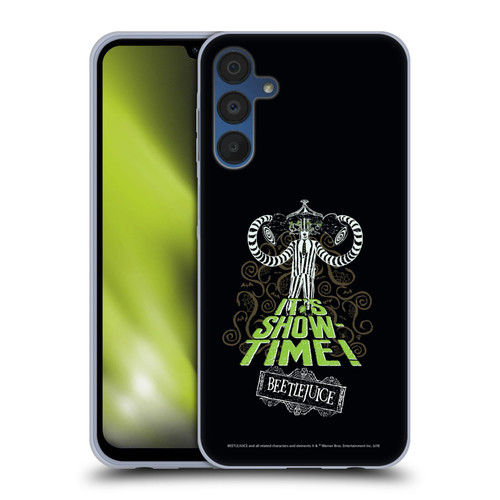 Beetlejuice Graphics Show Time Soft Gel Case for Samsung Galaxy A15 & MagSafe
