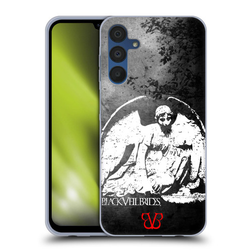 Black Veil Brides Band Art Angel Soft Gel Case for Samsung Galaxy A15 & MagSafe