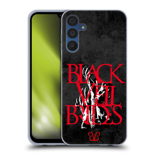 Black Veil Brides Band Art Zombie Hands Soft Gel Case for Samsung Galaxy A15 & MagSafe