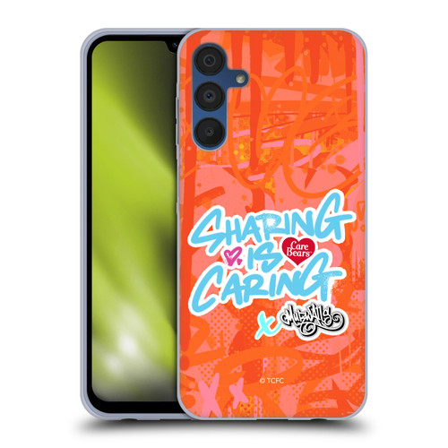 Care Bears Graffiti Collection by Murwalls Sharing Is Caring Soft Gel Case for Samsung Galaxy A15 & MagSafe