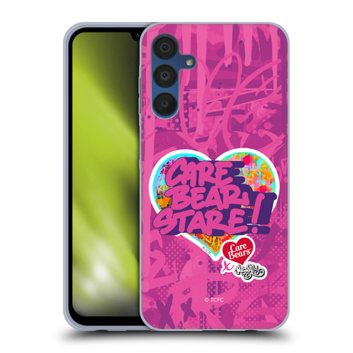 Care Bears Graffiti Collection by Murwalls Stare Soft Gel Case for Samsung Galaxy A15 & MagSafe