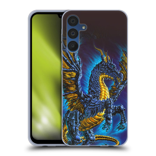 Ed Beard Jr Dragons Mare Soft Gel Case for Samsung Galaxy A15 & MagSafe