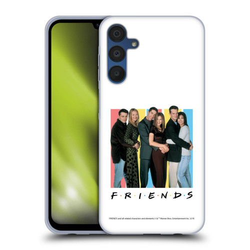 Friends TV Show Logos Cast Soft Gel Case for Samsung Galaxy A15 & MagSafe