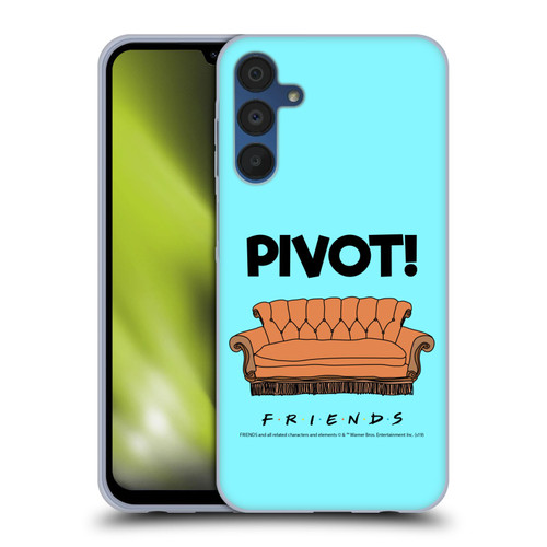 Friends TV Show Quotes Pivot Soft Gel Case for Samsung Galaxy A15 & MagSafe