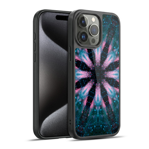 Aimee Stewart Mandala Floral Galaxy Gel Armour Case For Apple iPhone 15 Pro Max