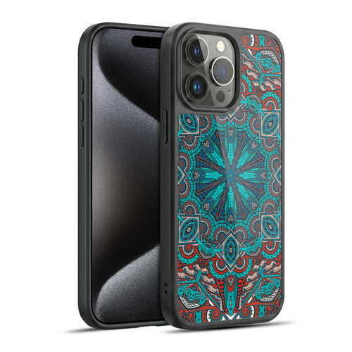 Aimee Stewart Mandala Moroccan Sea Gel Armour Case For Apple iPhone 15 Pro Max