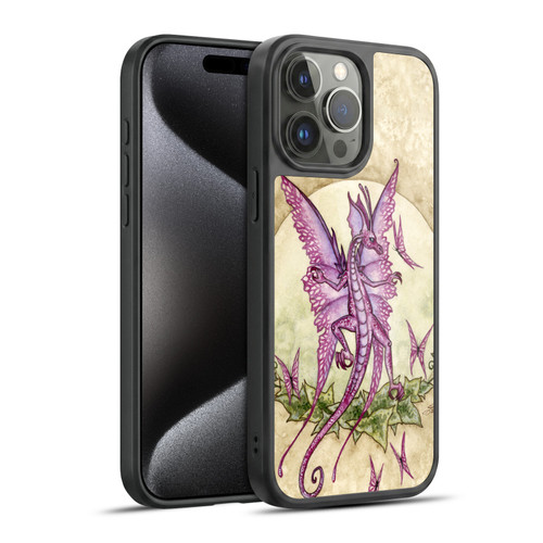 Amy Brown Mythical Pink Dragon Gel Armour Case For Apple iPhone 15 Pro Max